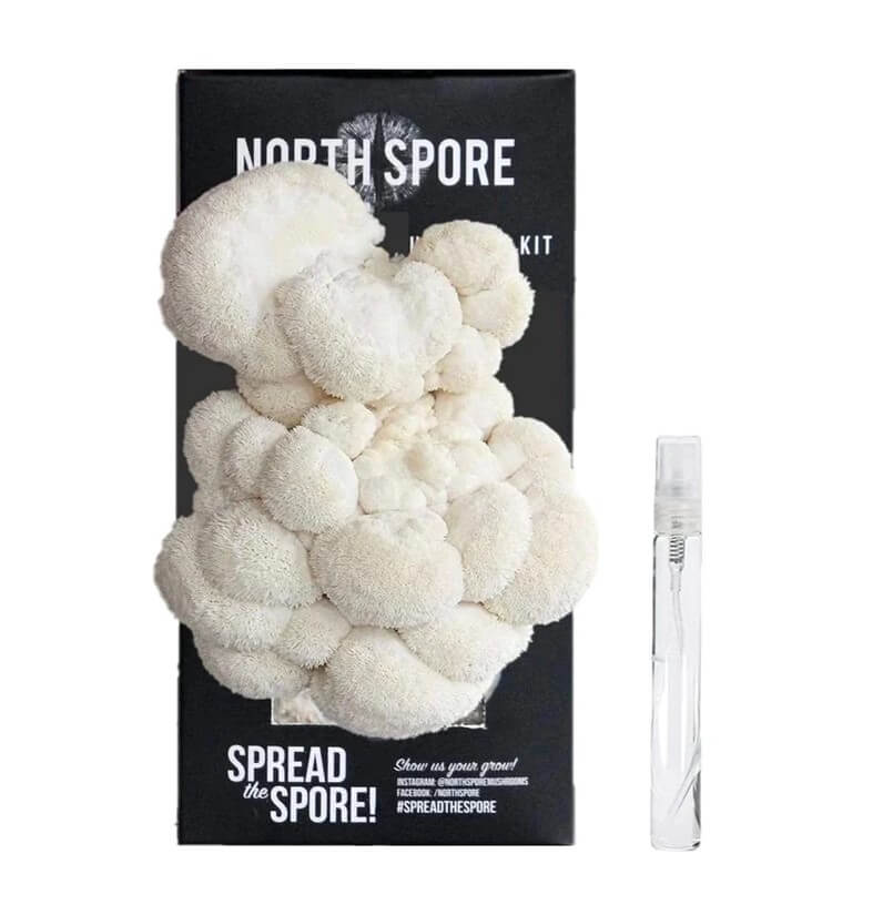 North Spore Lion's Mane Spray & Grow Mushroom Cultivation Kit