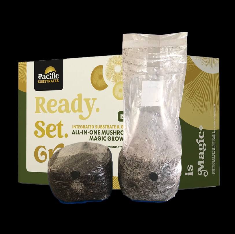 Pacific Substrates - mushroom grow kit - All In-One Grow Kit